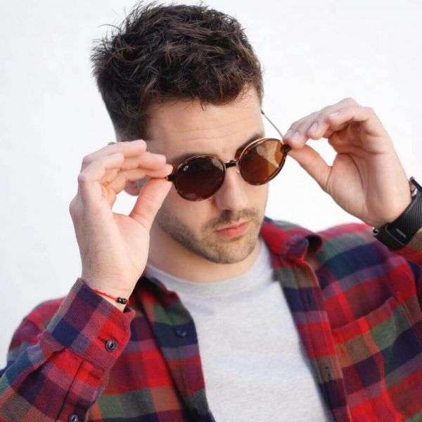 Alcor Gold Clip on Glasses 1