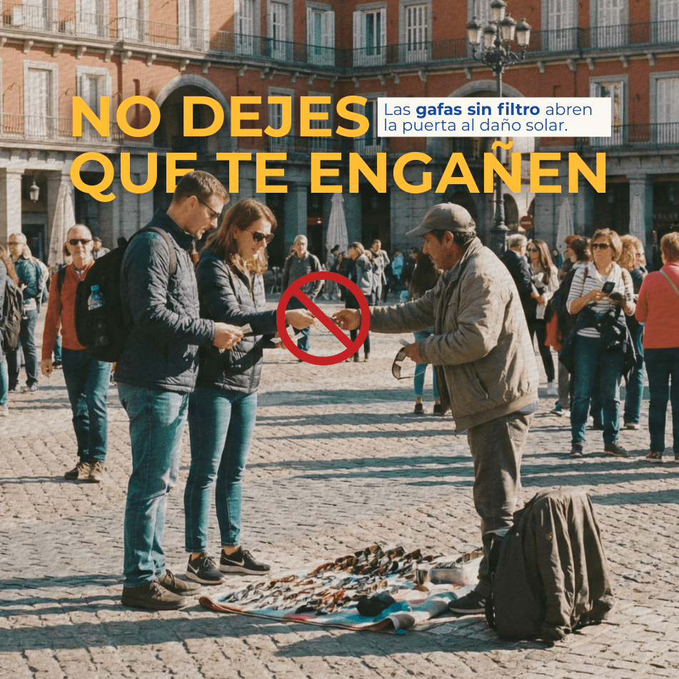 Peligros de las gafas de sol baratas: Lo que tus ojos no ven